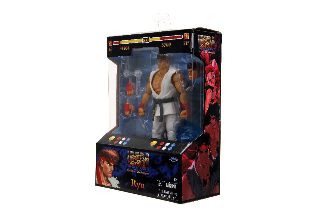 Jada 6" Action Figure Street Fighter - Ryu - Click Image to Close