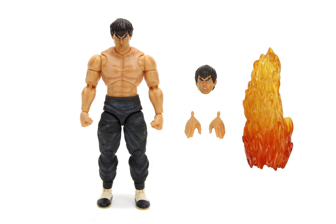 Jada 6" Action Figure Street Fighter - Fei-Long - Click Image to Close