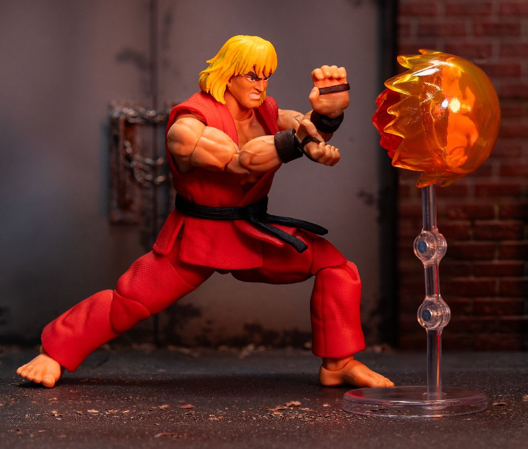 Jada Toys 6” Action Figure Street Fighter – Ken - Click Image to Close