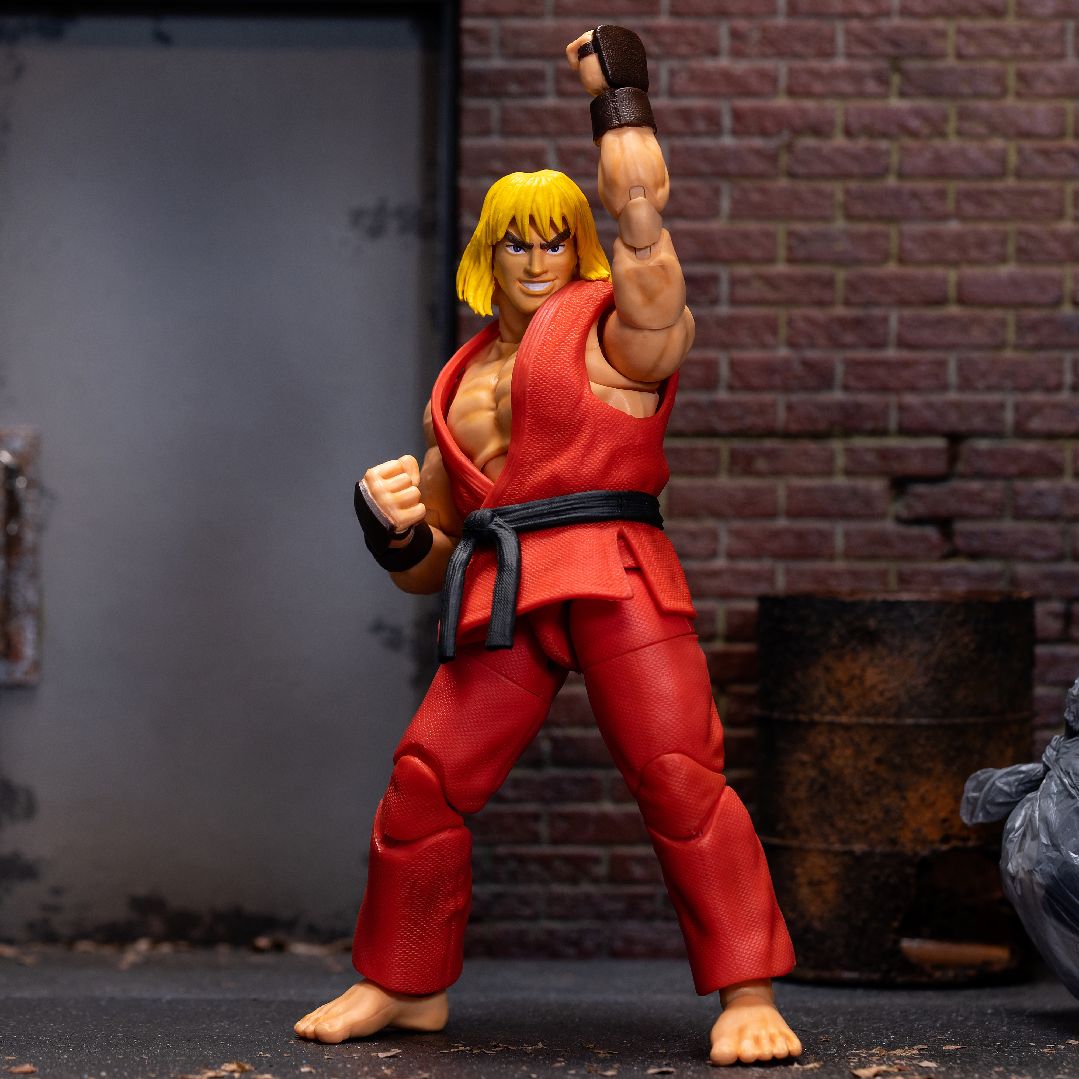 Jada Toys 6” Action Figure Street Fighter – Ken - Click Image to Close