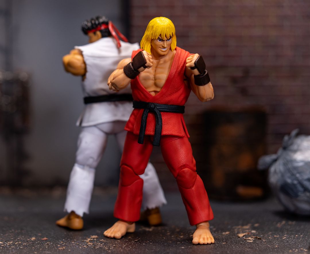 Jada Toys 6” Action Figure Street Fighter – Ken - Click Image to Close