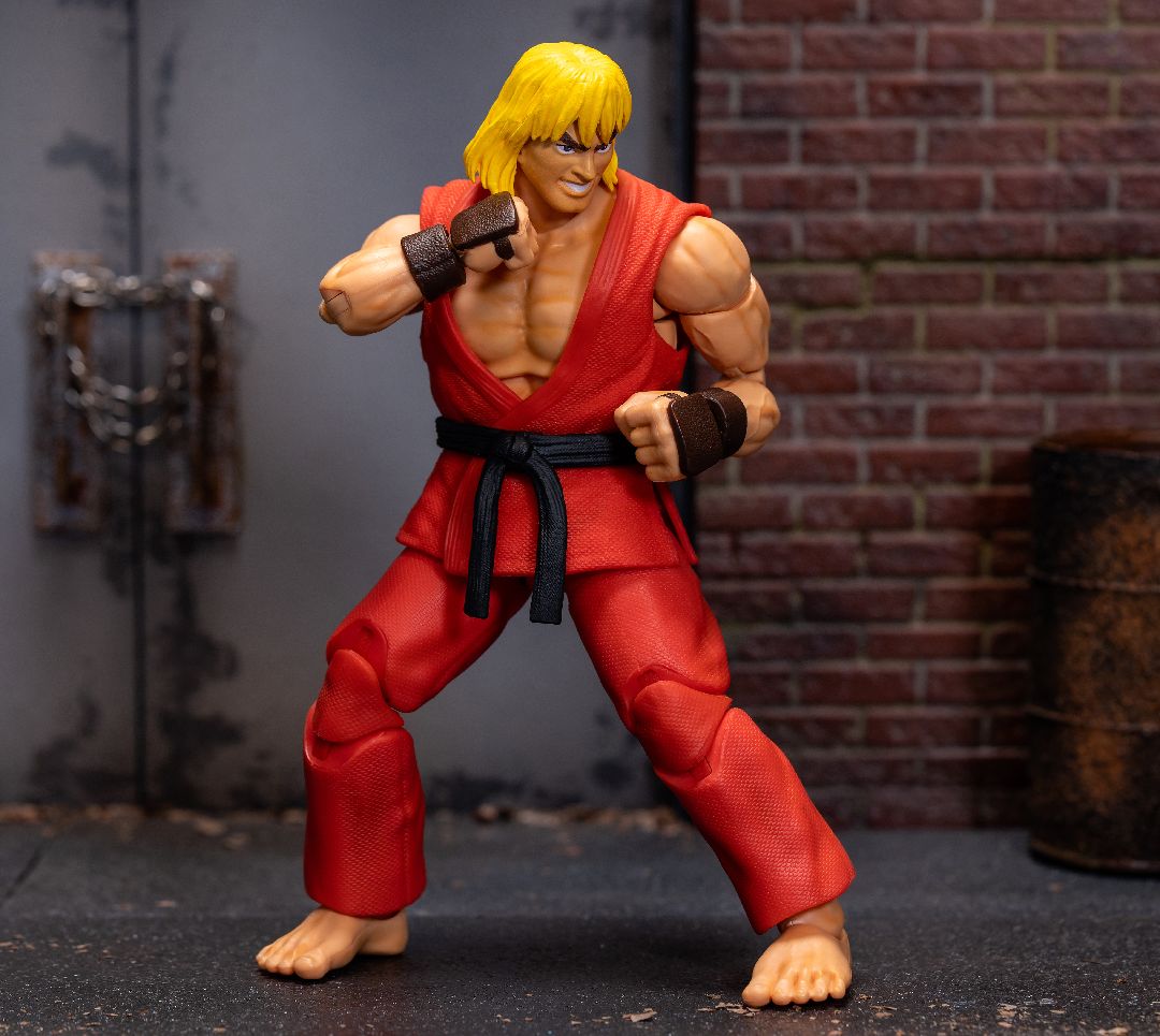 Jada Toys 6” Action Figure Street Fighter – Ken - Click Image to Close