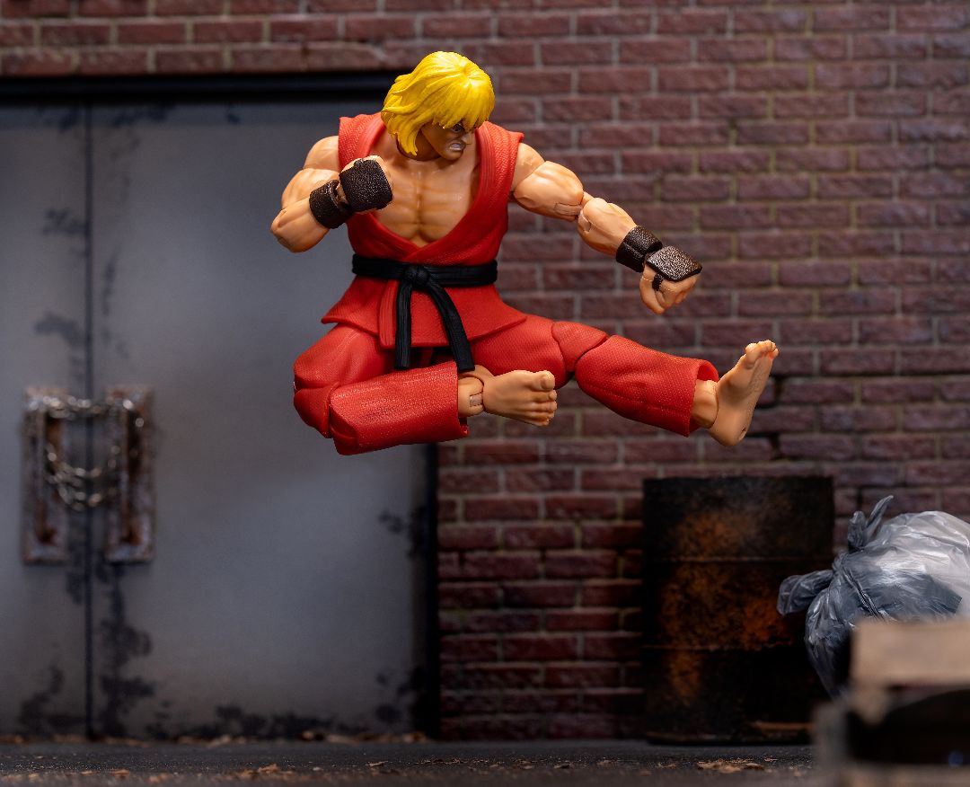 Jada Toys 6” Action Figure Street Fighter – Ken - Click Image to Close