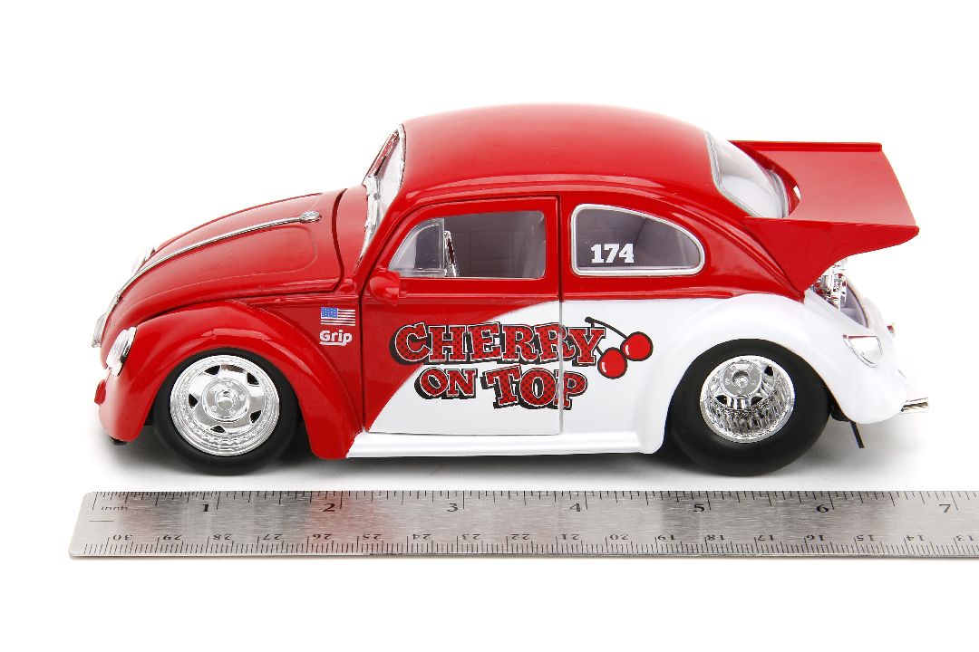 Jada 1/24 Punch Buggy 1959 VW Drag Beetle