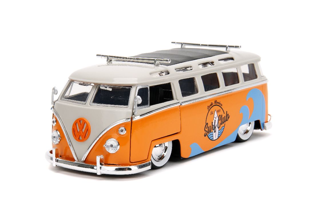 Jada 1/24 "PUNCH BUGGY" 1962 VW Bus - Click Image to Close