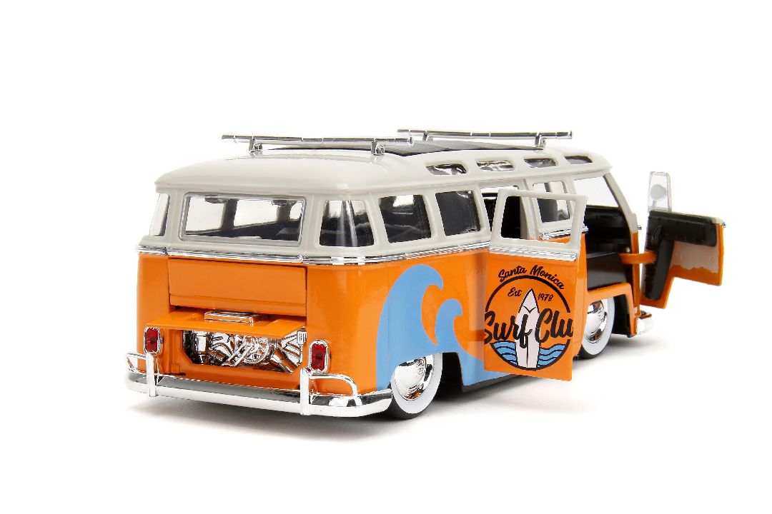 Jada 1/24 "PUNCH BUGGY" 1962 VW Bus - Click Image to Close