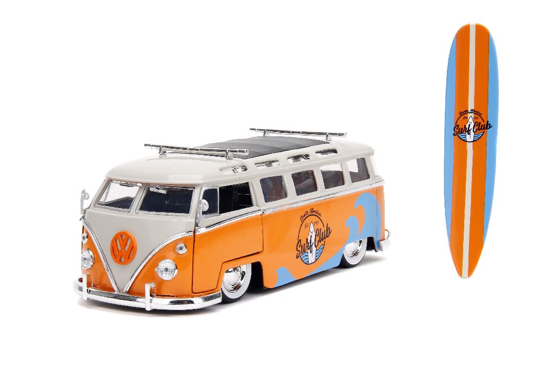 Jada 1/24 "PUNCH BUGGY" 1962 VW Bus - Click Image to Close