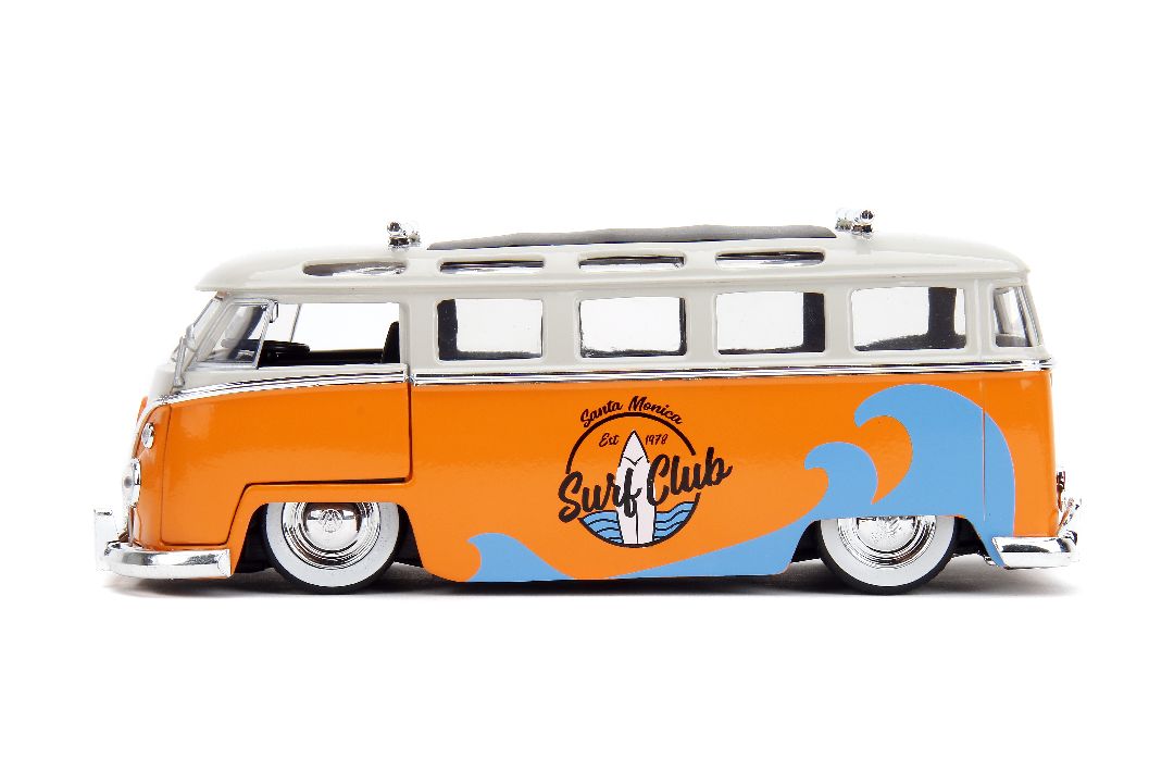 Jada 1/24 "PUNCH BUGGY" 1962 VW Bus - Click Image to Close