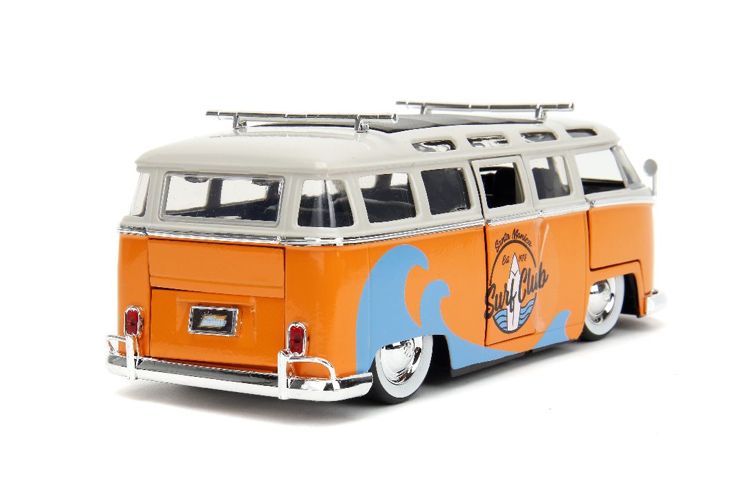 Jada 1/24 "PUNCH BUGGY" 1962 VW Bus - Click Image to Close