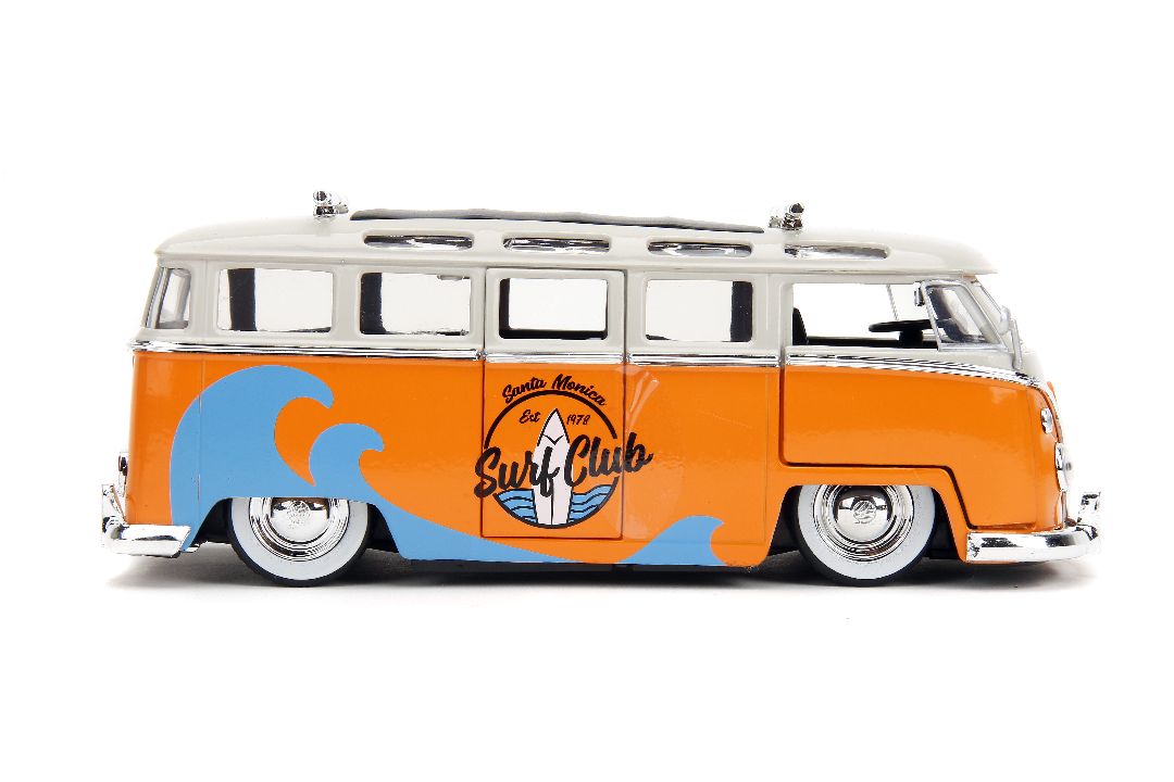 Jada 1/24 "PUNCH BUGGY" 1962 VW Bus - Click Image to Close