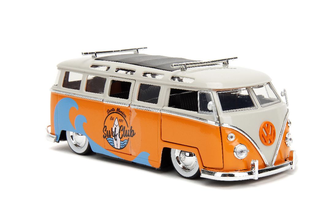 Jada 1/24 "PUNCH BUGGY" 1962 VW Bus - Click Image to Close