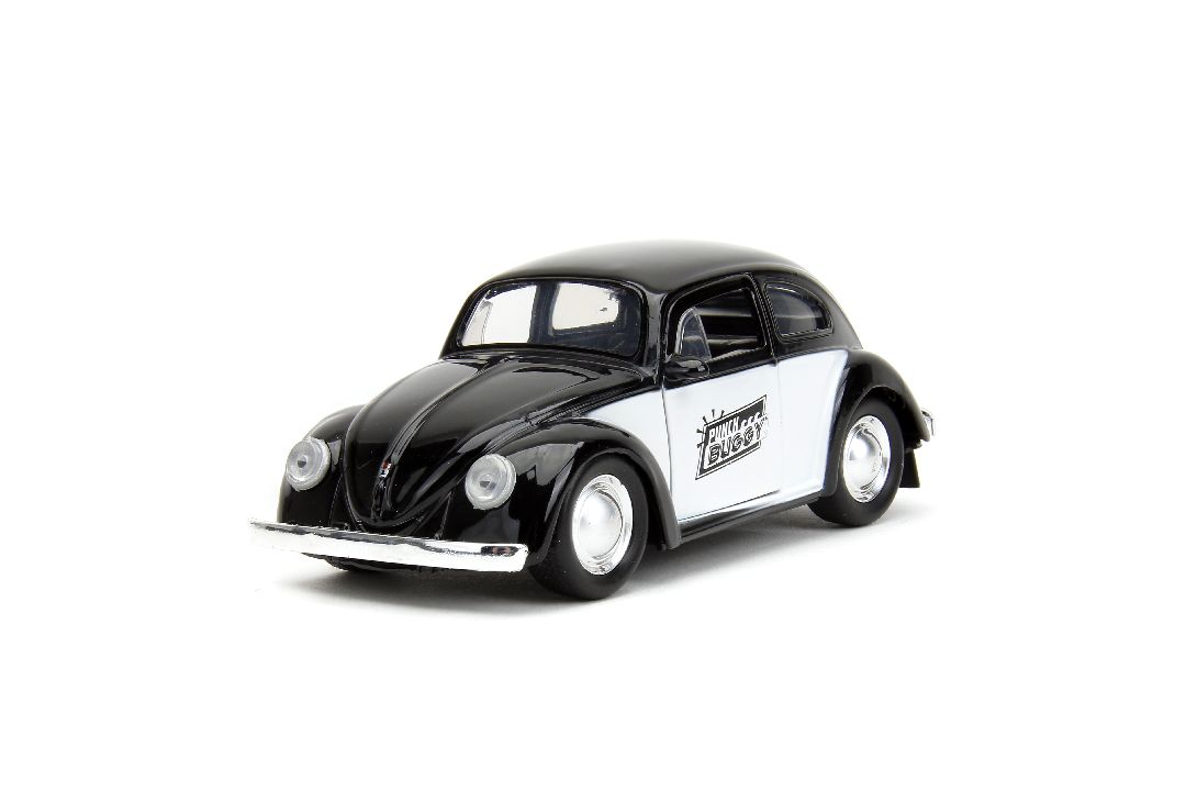 Jada 1/32 "PUNCH BUGGY" 1959 VW Beetle W/Boxing Gloves - Black