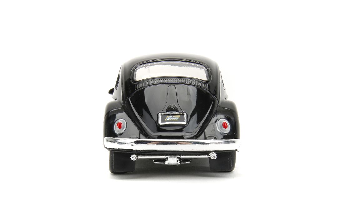 Jada 1/32 "PUNCH BUGGY" 1959 VW Beetle W/Boxing Gloves - Black - Click Image to Close