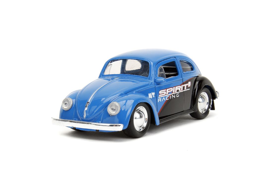 Jada 1/32 "PUNCH BUGGY" 1959 VW Beetle W/Boxing Gloves - Blue