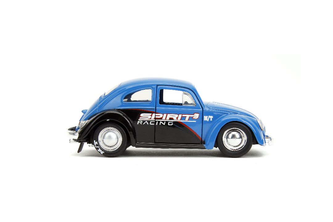 Jada 1/32 "PUNCH BUGGY" 1959 VW Beetle W/Boxing Gloves - Blue