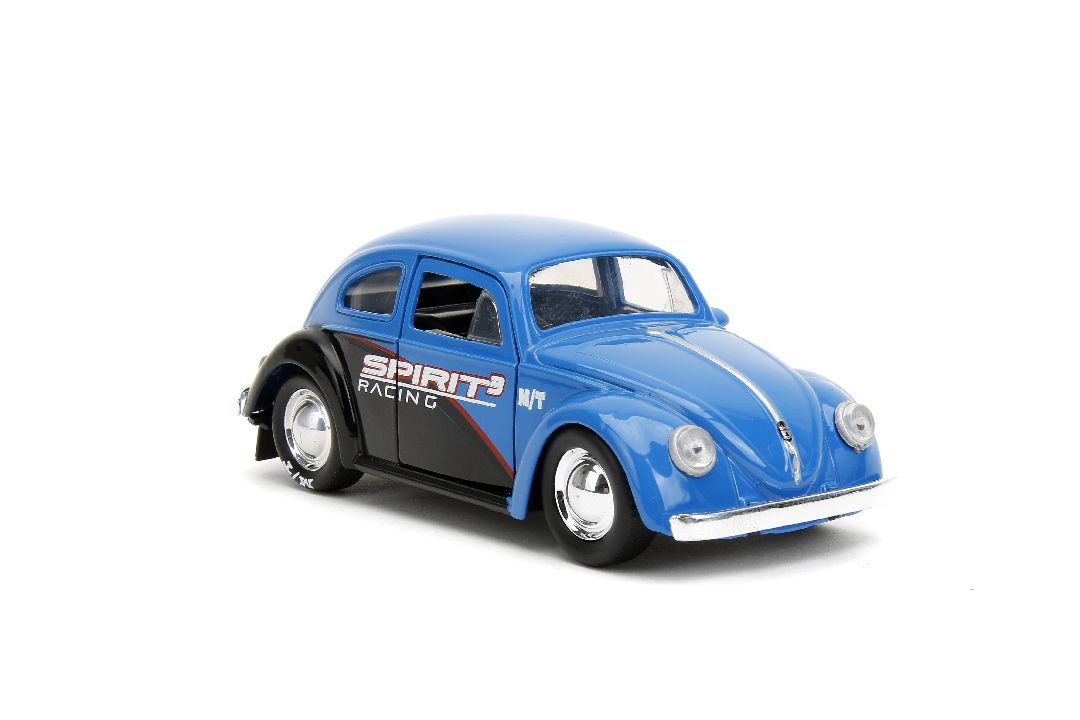 Jada 1/32 "PUNCH BUGGY" 1959 VW Beetle W/Boxing Gloves - Blue