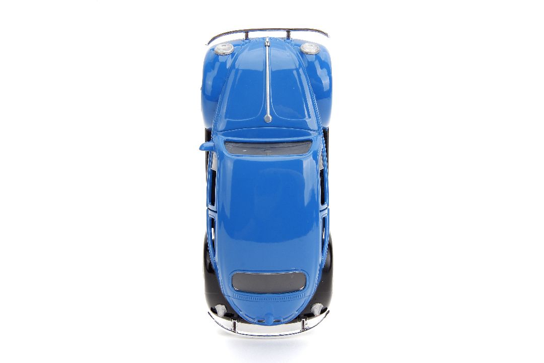 Jada 1/32 "PUNCH BUGGY" 1959 VW Beetle W/Boxing Gloves - Blue - Click Image to Close