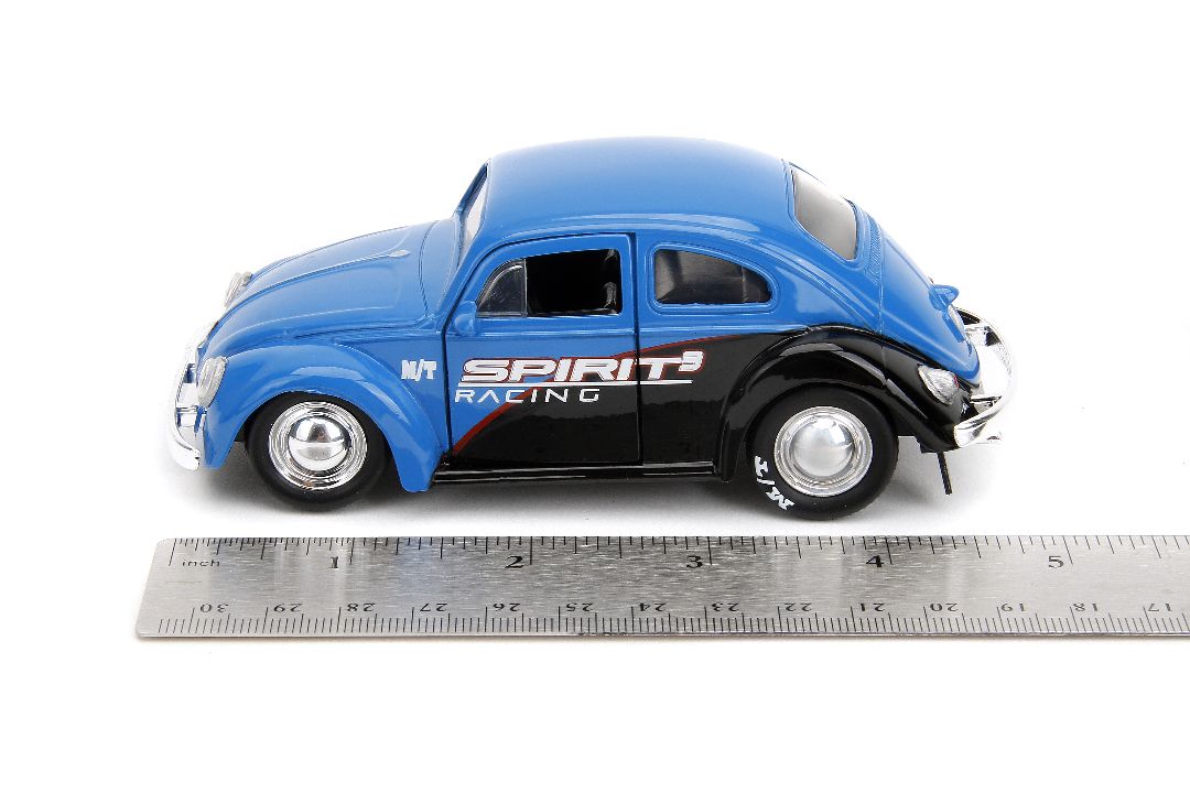 Jada 1/32 "PUNCH BUGGY" 1959 VW Beetle W/Boxing Gloves - Blue