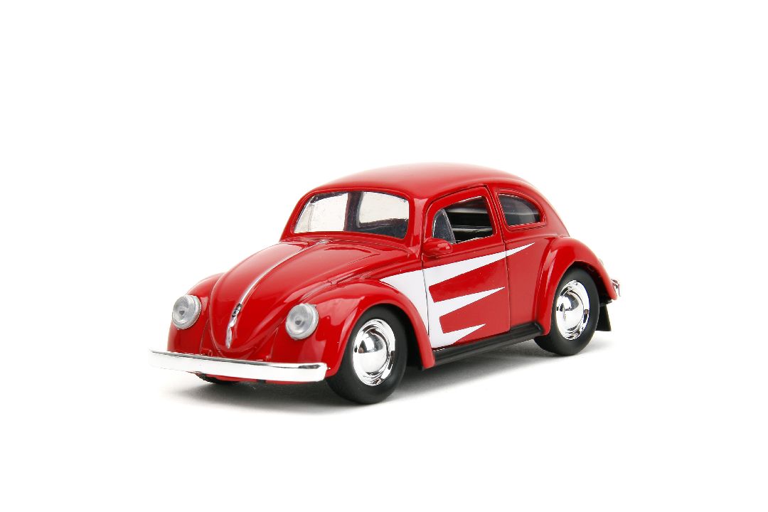 Jada 1/32 "PUNCH BUGGY" 1959 VW Beetle W/Boxing Gloves - Red