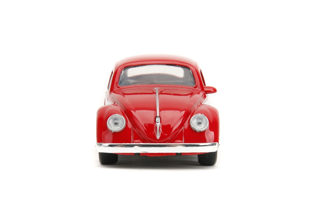 Jada 1/32 "PUNCH BUGGY" 1959 VW Beetle W/Boxing Gloves - Red