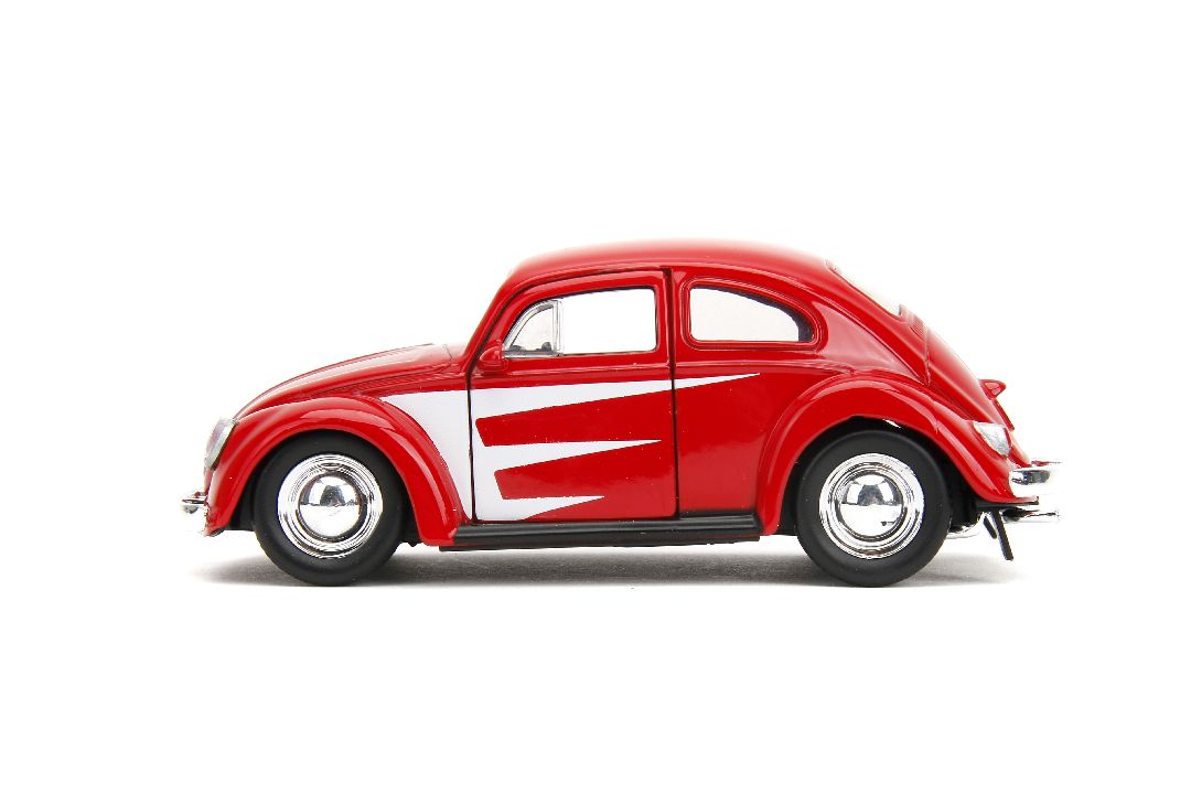 Jada 1/32 "PUNCH BUGGY" 1959 VW Beetle W/Boxing Gloves - Red