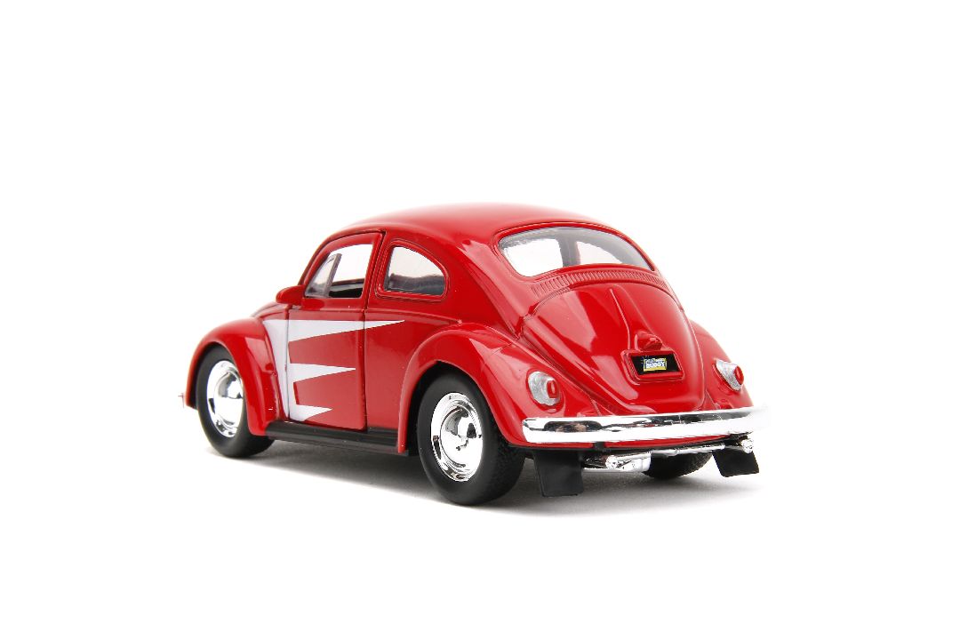 Jada 1/32 "PUNCH BUGGY" 1959 VW Beetle W/Boxing Gloves - Red