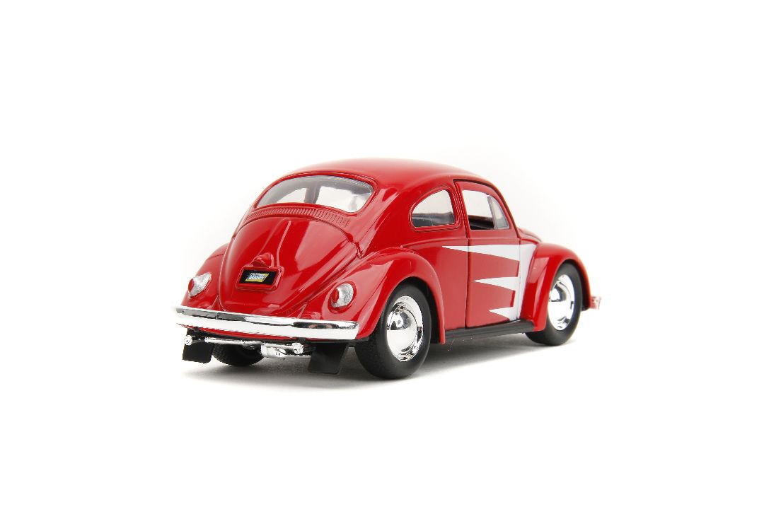 Jada 1/32 "PUNCH BUGGY" 1959 VW Beetle W/Boxing Gloves - Red