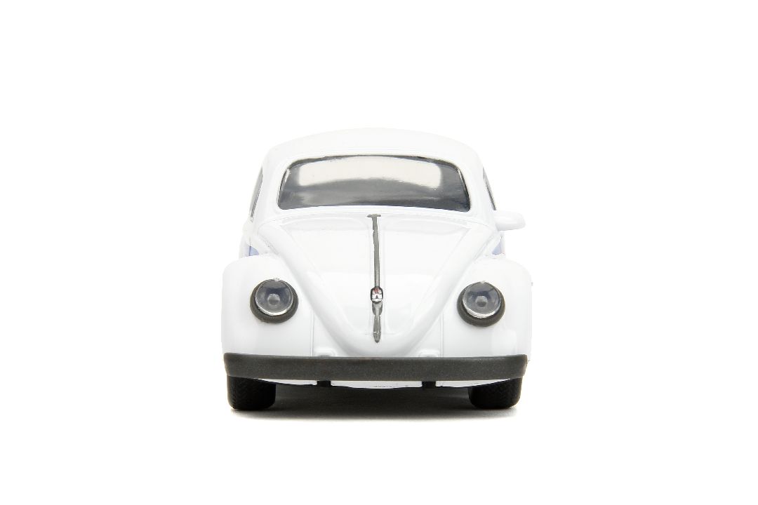 Jada 1/32 "PUNCH BUGGY" 1959 VW Beetle W/Boxing Gloves - White - Click Image to Close