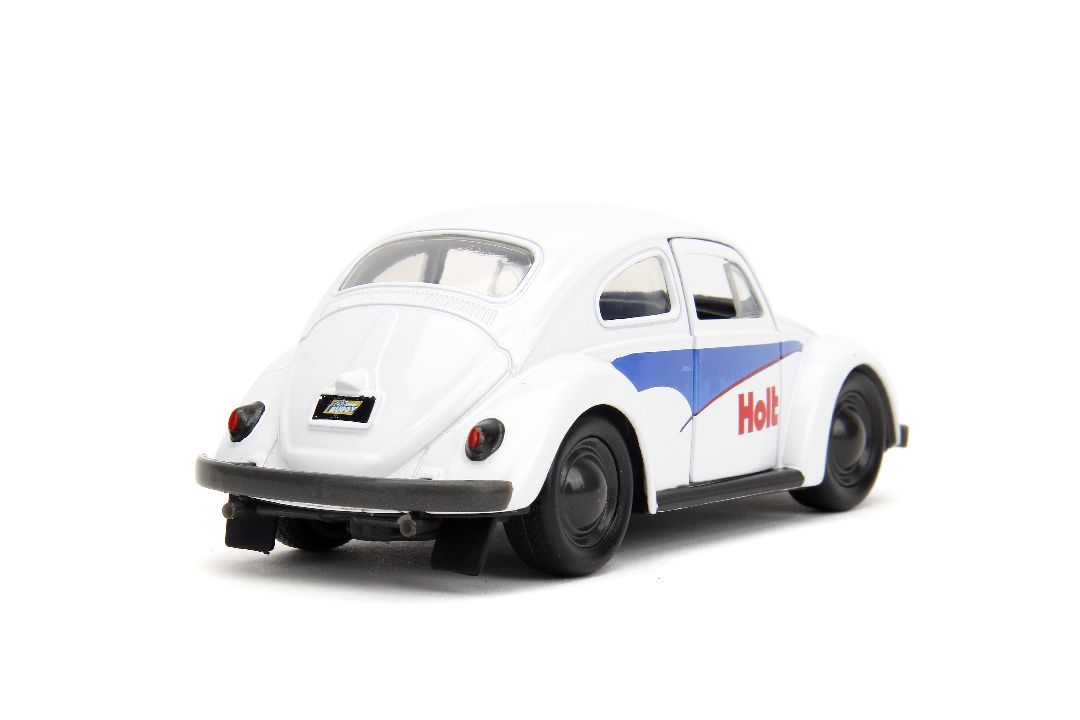 Jada 1/32 "PUNCH BUGGY" 1959 VW Beetle W/Boxing Gloves - White