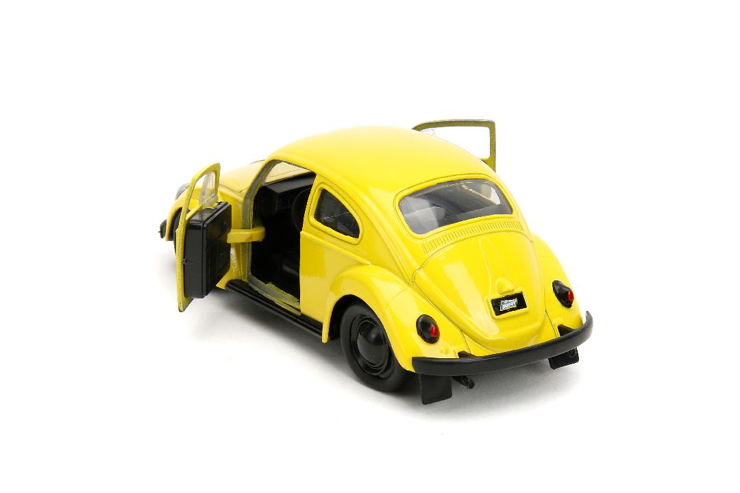 Jada 1/32 "PUNCH BUGGY" 1959 VW Beetle W/Boxing Gloves - Yellow