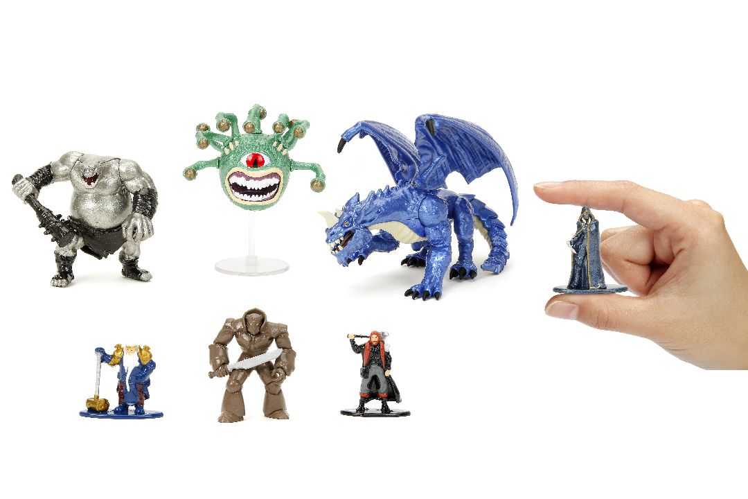 Jada 1.65" Nano Metal Figures Dungeons & Dragons Mega Pack