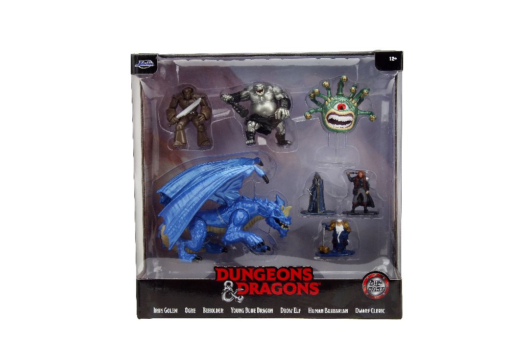 Jada 1.65" Nano Metal Figures Dungeons & Dragons Mega Pack