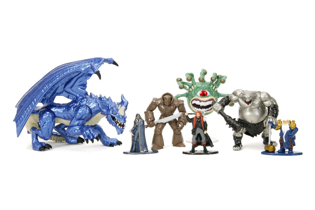 Jada 1.65" Nano Metal Figures Dungeons & Dragons Mega Pack
