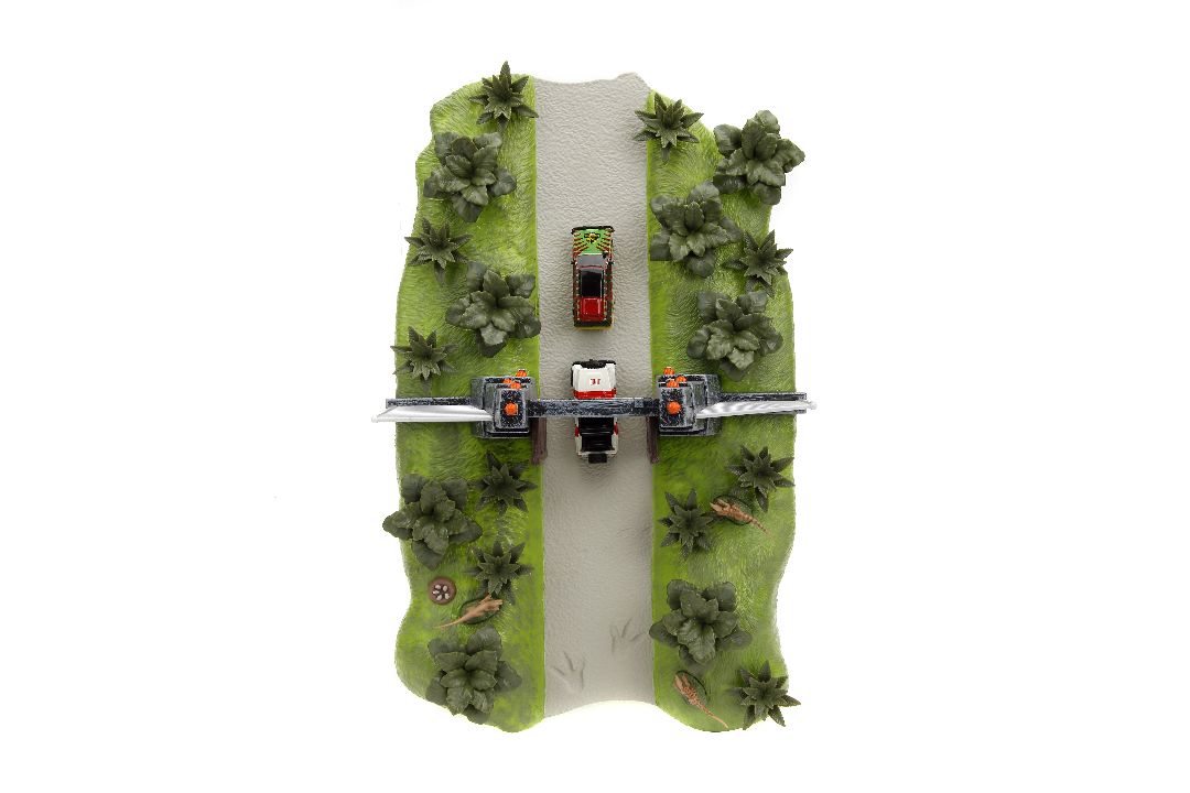 Jada Nano "Hollywood Rides" Nano Jurassic Park w/2 Vehicles - Click Image to Close