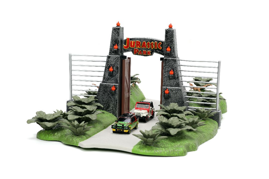 Jada Nano "Hollywood Rides" Nano Jurassic Park w/2 Vehicles