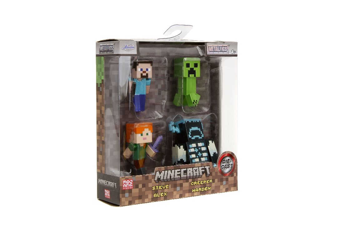 Jada 2.5" Metalfigs Minecraft (4) - Click Image to Close