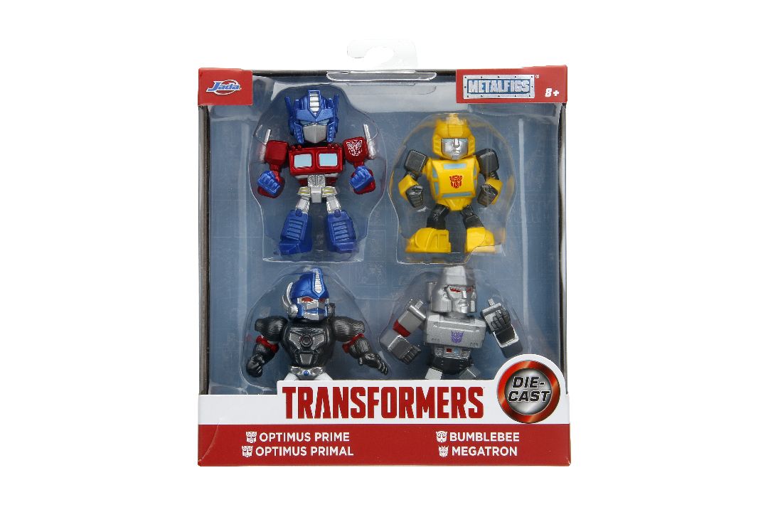 Jada 2.5" Metalfigs Transformers (4)