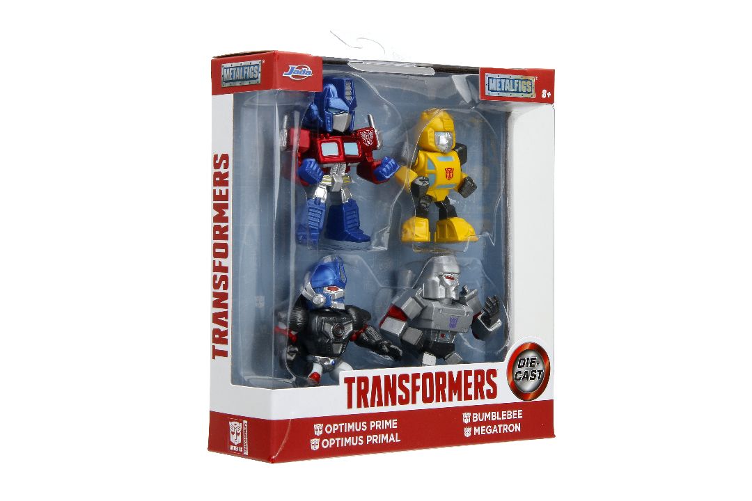 Jada 2.5" Metalfigs Transformers (4) - Click Image to Close