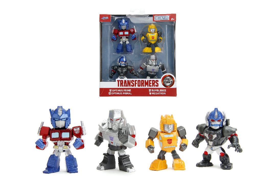 Jada 2.5" Metalfigs Transformers (4)