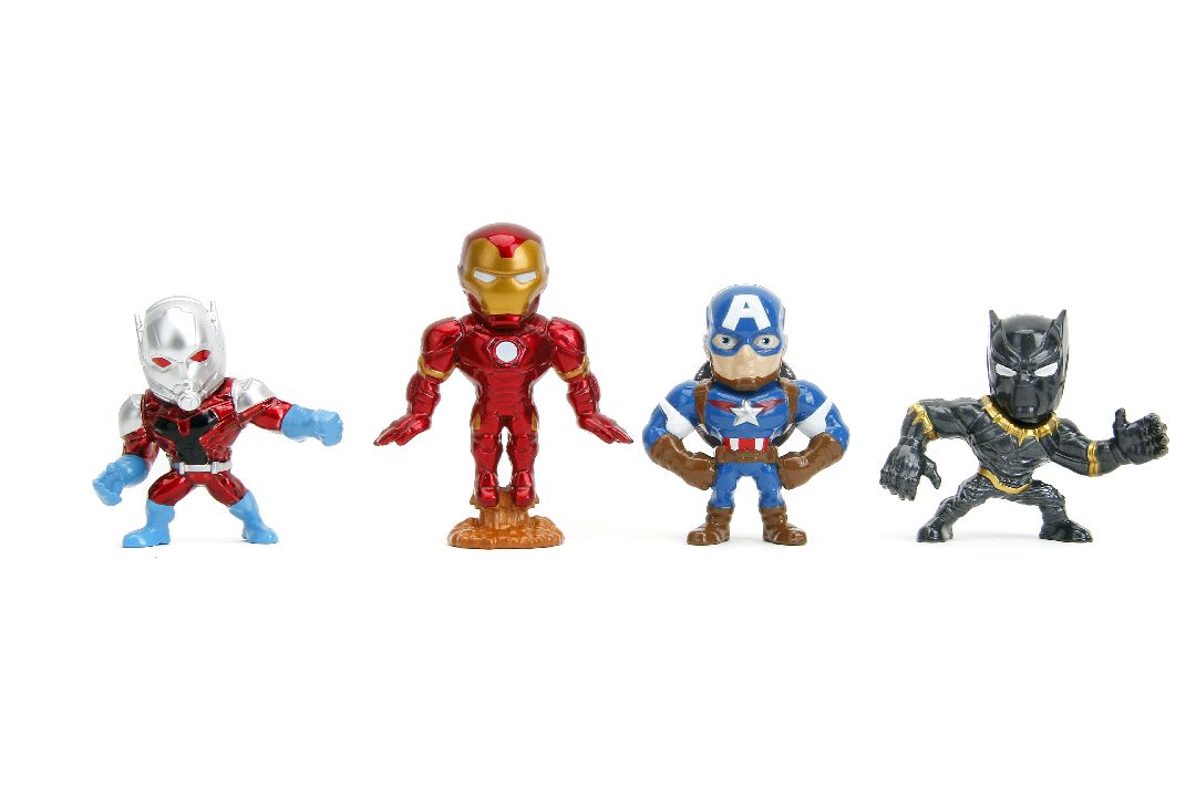 Jada 2.5" Metalfigs Marvel - 4-Pack Wave 1