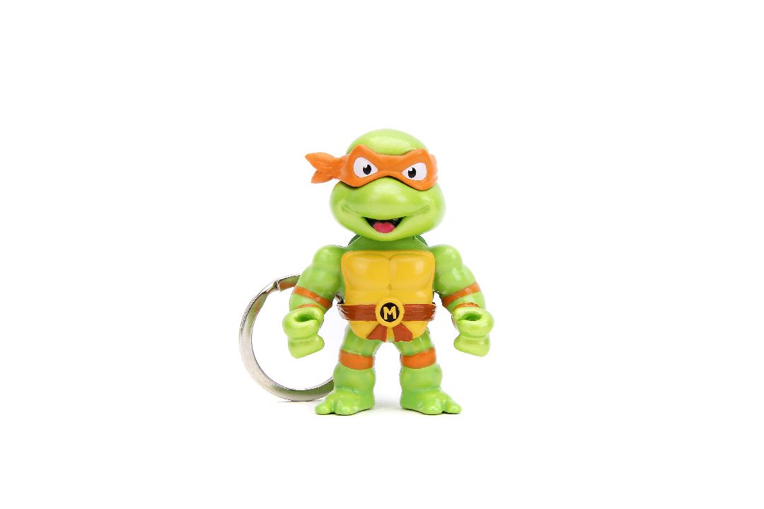 Jada 2.5" Metalfigs Teenage Mutant Ninja Turtles Keychain (4) - Click Image to Close