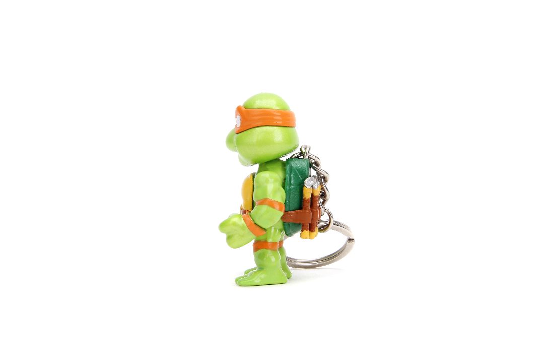 Jada 2.5" Metalfigs Teenage Mutant Ninja Turtles Keychain (4) - Click Image to Close