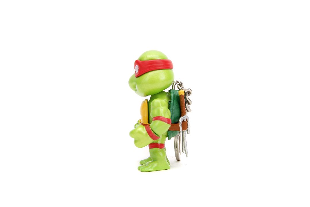 Jada 2.5" Metalfigs Teenage Mutant Ninja Turtles Keychain (4) - Click Image to Close