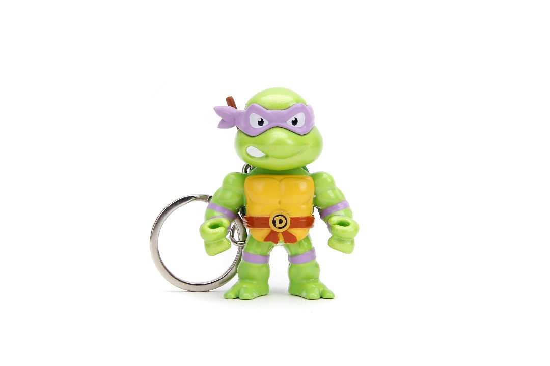 Jada 2.5" Metalfigs Teenage Mutant Ninja Turtles Keychain (4) - Click Image to Close