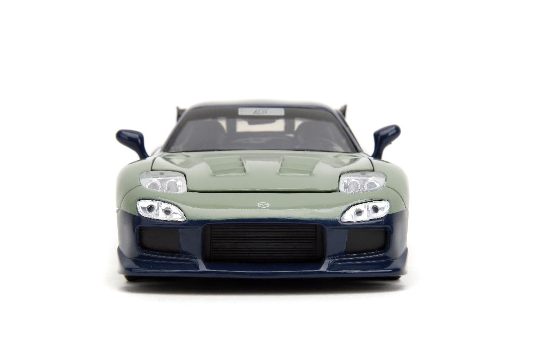 Jada 1/24 "Hollywood Rides" Naruto 1993 Mazda RX-7 with Kakashi - Click Image to Close