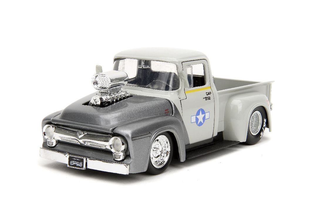 Jada 1/24 "Hollywood Rides" Street Fighter 1956 Ford F-100 - Click Image to Close