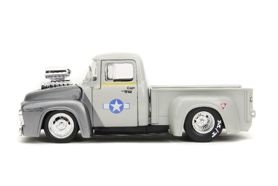 Jada 1/24 "Hollywood Rides" Street Fighter 1956 Ford F-100 - Click Image to Close