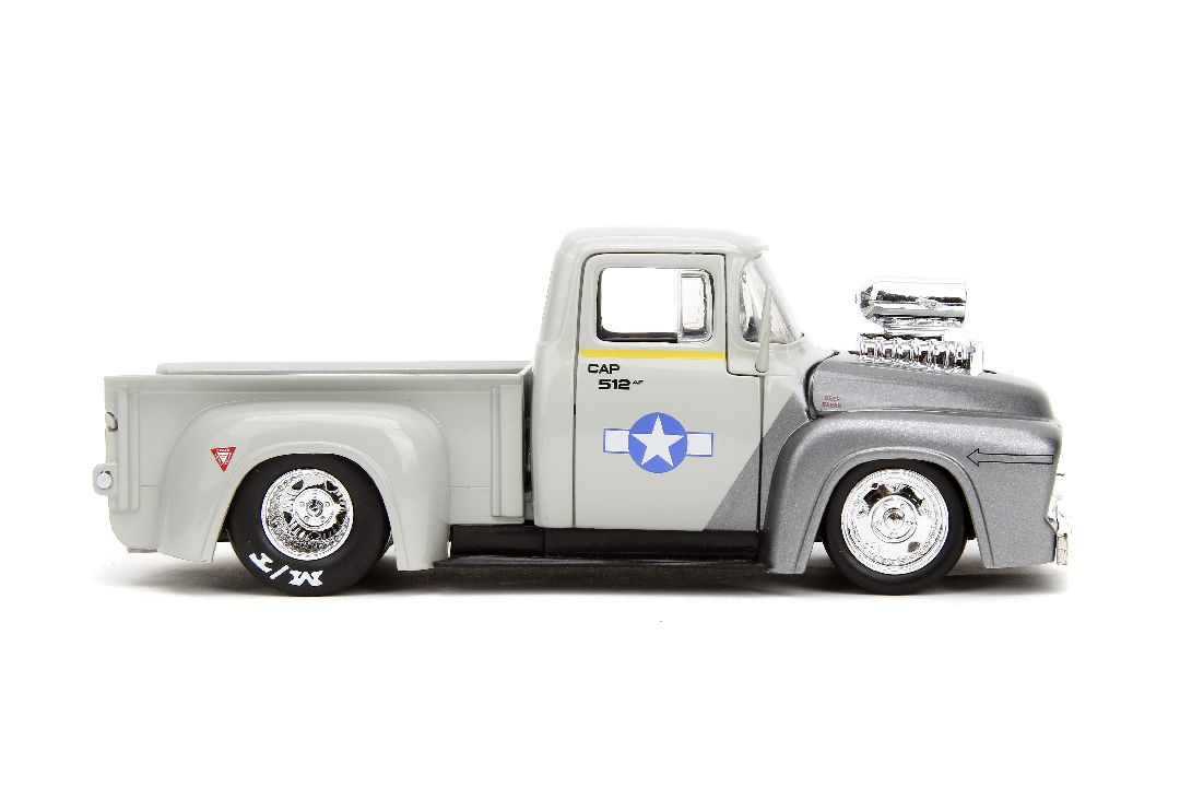 Jada 1/24 "Hollywood Rides" Street Fighter 1956 Ford F-100 - Click Image to Close