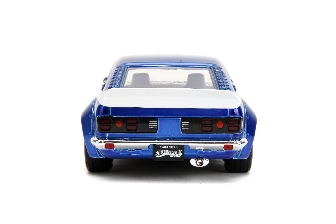 Jada 1/24 "Hollywood Rides" 1974 Mazda RX-3 with Blue Ranger - Click Image to Close