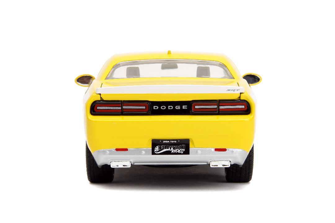 Jada 1/24 "Hollywood Rides" 2015 Challenger Hellcat YellowRanger